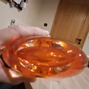 Vintage Murano glass Sommerso vase - Attributed to Flavio Poli / Se