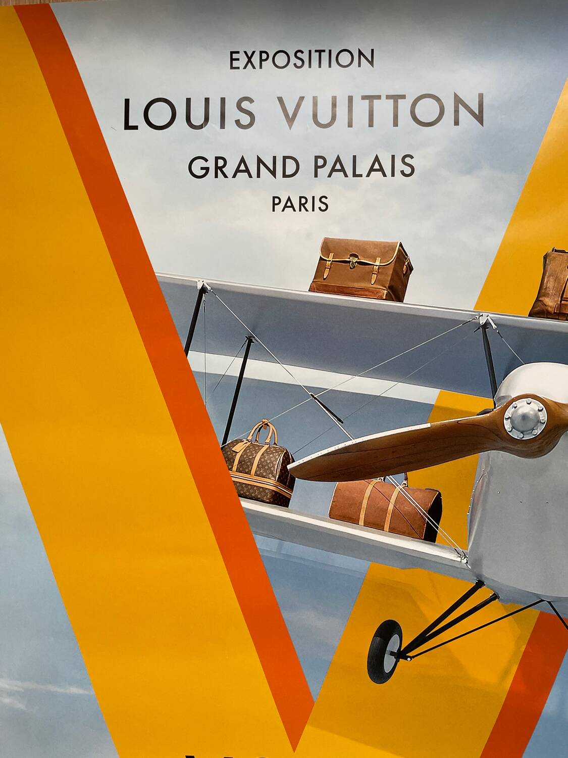 Affiche originale Louis Vuitton - Volez Voguez Voyagez