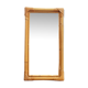 Rectangular rattan mirror 31X60cm