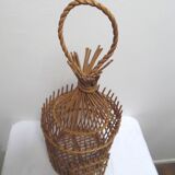 Rattan bird cage