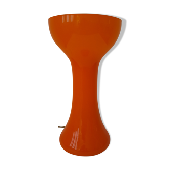Opaline lamp orange 70s