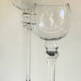 BOUGEOIRS Photophores XL CRISTAL Vintage