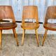 Set de 3 chaises bistrot Baumann Mondor