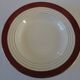 Deep plates, opaque porcelain, Digoin Sarreguemines, PASTEUR pattern