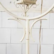 Painted wrought iron garden lamp, Italy, 1960s
