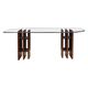 Mahogany coffee table, Danish design, 1960s, manufacturer: Bendixen Design