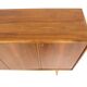 Scandinavian walnut sideboard, Möbelfabrik Linen, Horda, Sweden, 1960