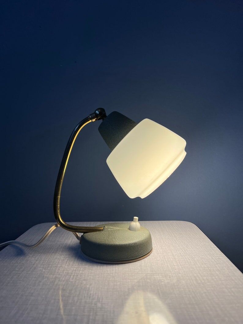Mid-century vintage bedside lamp