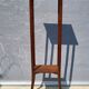 Large Art Deco plant stand H140 solid oak