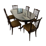 Regency style dining room (vintage 1970)