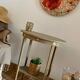 Vintage oval pedestal table
