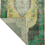 Anatolian handmade vintage rug 212 cm x 112 cm