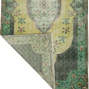 Anatolian handmade vintage rug 212 cm x 112 cm