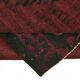 Overdyed Wool Vintage Handmade Carved Rug 169 cm x 288 cm