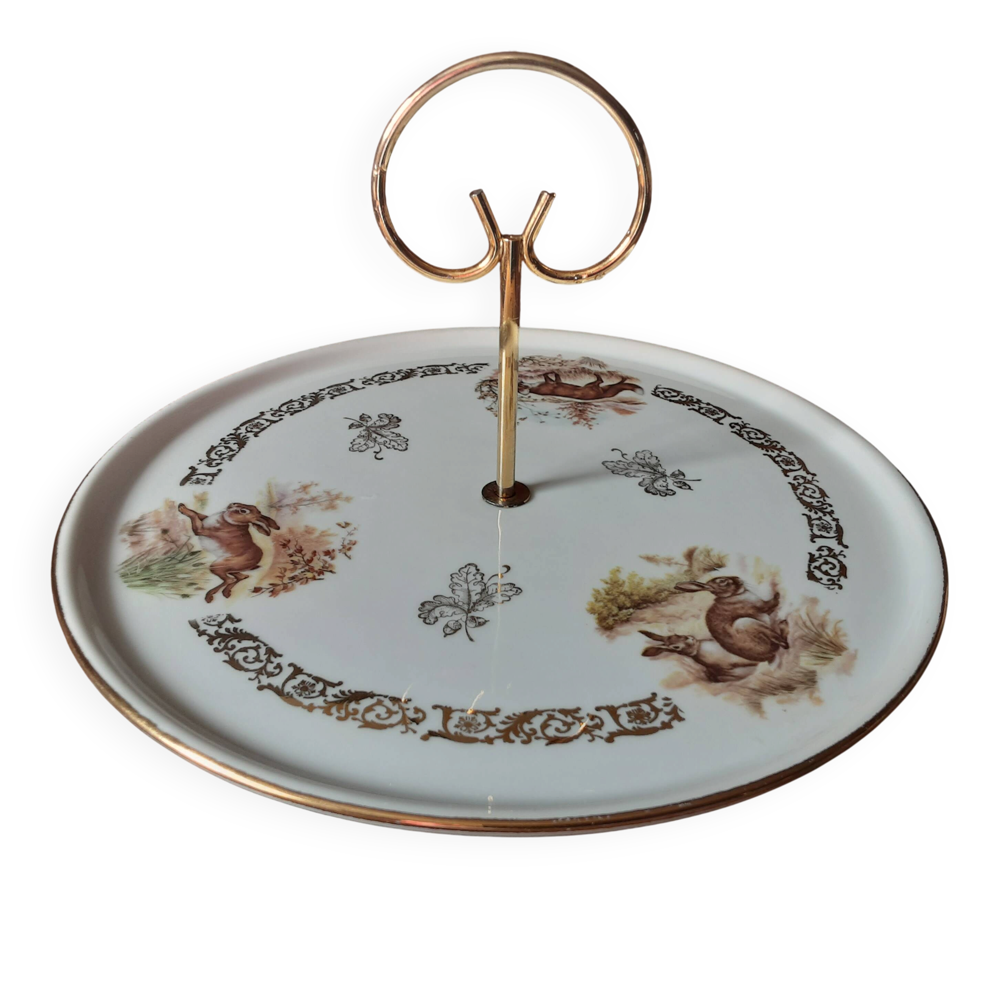 Cheese platter West porcelain France