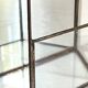 Vide poche mural miroir et laiton vintage