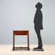 Luigi Filippo work table in walnut
