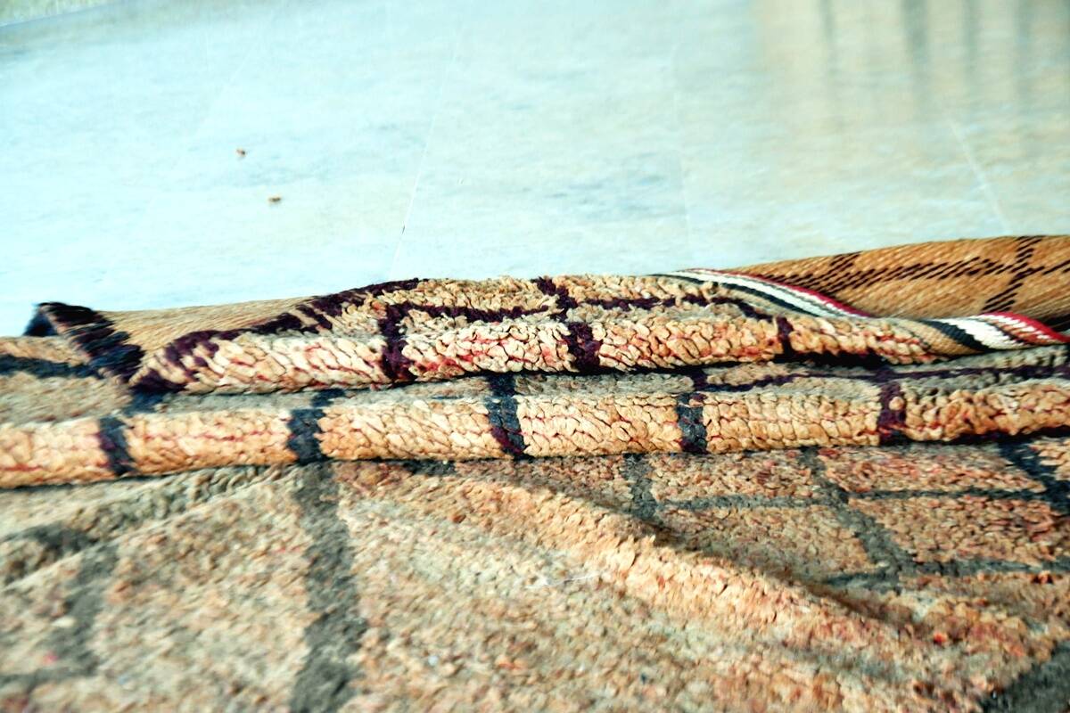 Vintage Beni Mguild Moroccan Berber rug