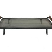 Vintage Meridian Auping Cleopatra metal teak design by Dick Cordemeyer