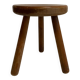 Pine stool in the style of Charlotte Perriand.