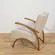 Model 410 Armchair by Jindřich Halabala for UP Závody, Czechoslovakia, 1930s