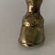 Valenti bronze paper cup or zoomorphic letter opener, horse leg, 1960