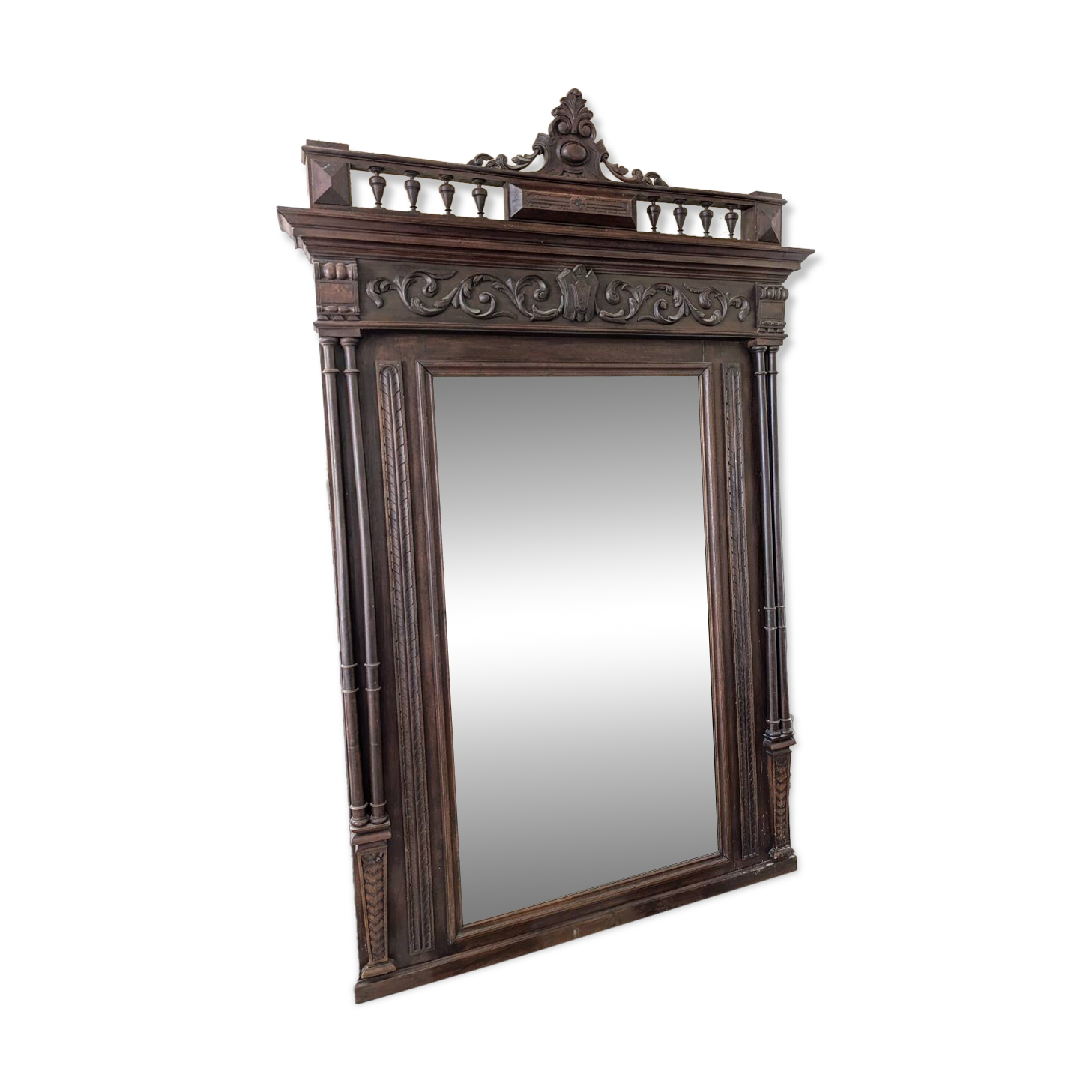 Large Henri II style mirror