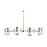 Italian chandelier in the style of the years 50/60