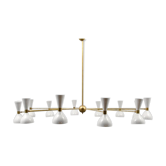 Italian chandelier in the style of the years 50/60