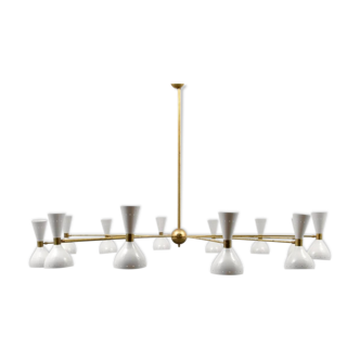 Italian chandelier in the style of the years 50/60
