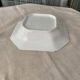 White porcelain bowl by Haas & Czjzek, octagonal rim, 1960s