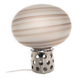 Brown Murano Glass Table Lamp by Sabattini and Diaz de Santillana for VeArt