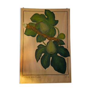 Peinture main sur toile