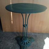 Bistro/garden gueridon table, early 20th century