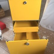 USM Haller Caisson mobile 2 tiroirs Jaune