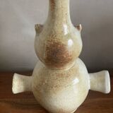 Sandstone zoomorphic owl base