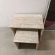 Nested tables in travertine
