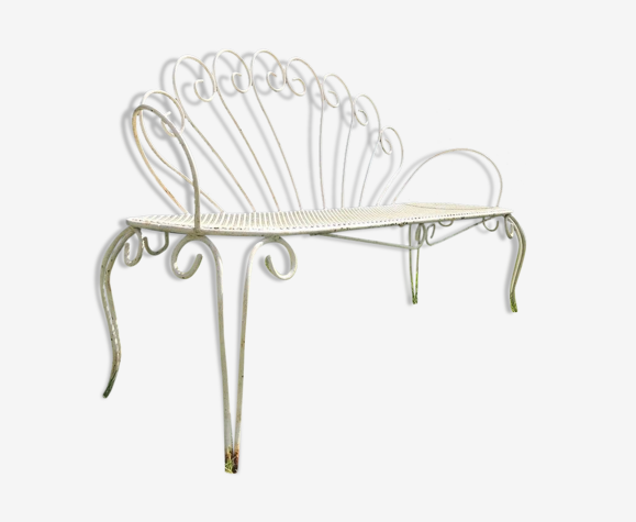 Wrought iron bench