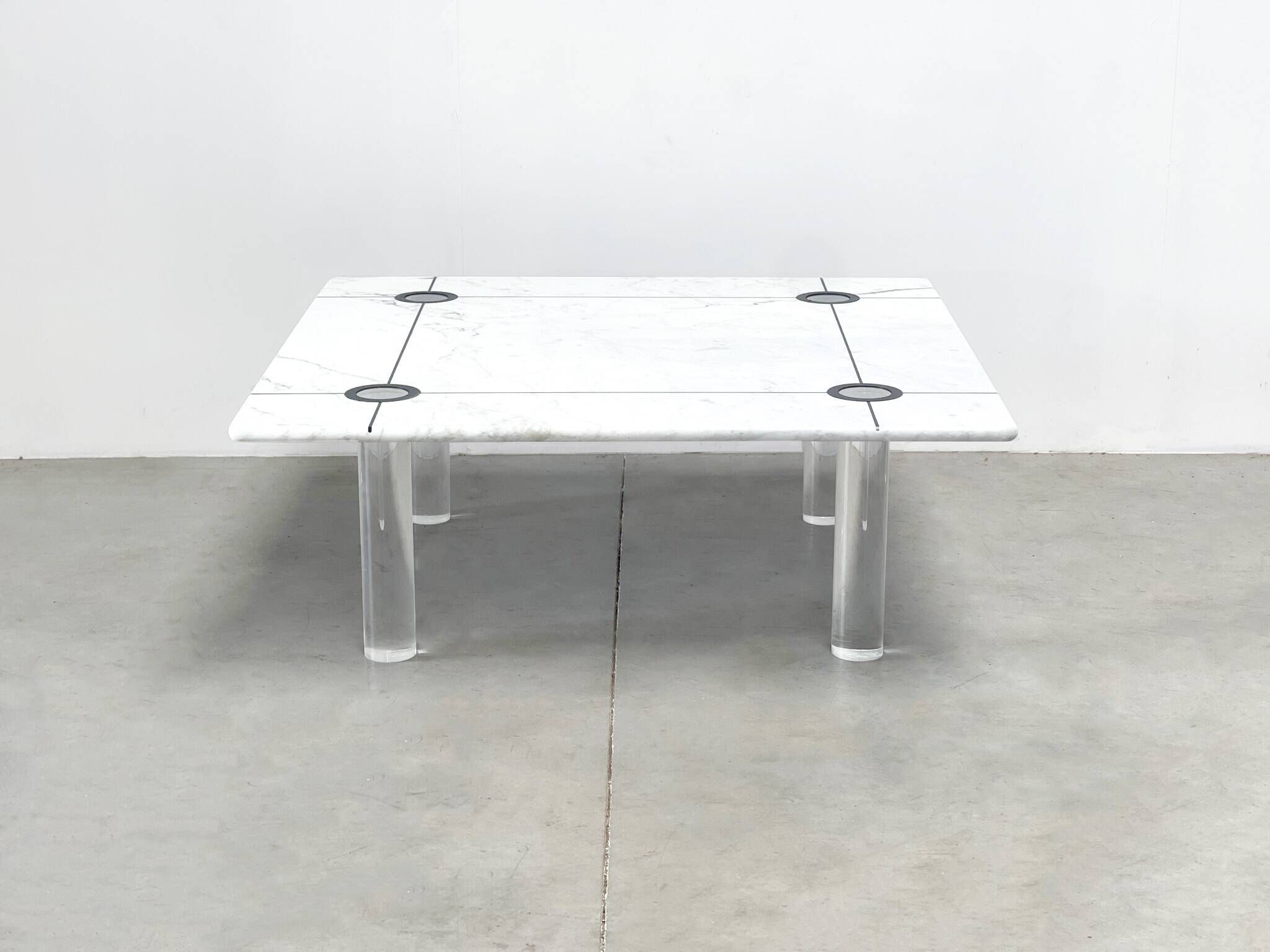 Marble coffee table