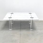Marble coffee table