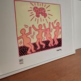 Screen print Keith Haring 1990