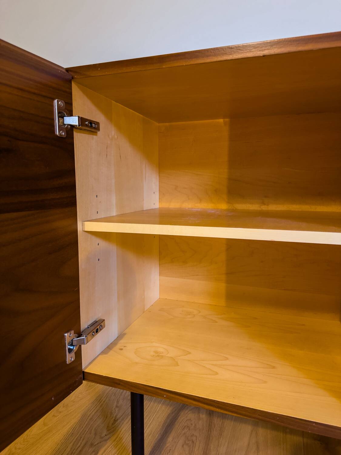 Midcentury walnut sideboard, 1970s