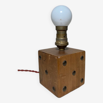 Lampe en bois