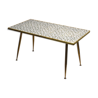 60s mosaic coffee table
