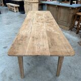Grande table pieds fuseaux Début XXème