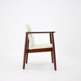 1960s Børge Mogensen Teak Armchair Model 165 Produced by Søborg Møbelfabrik, Denmark