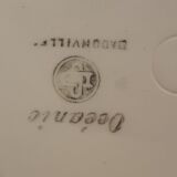 8 Flat plates Blue dntourage, Badonviller, Céanie model