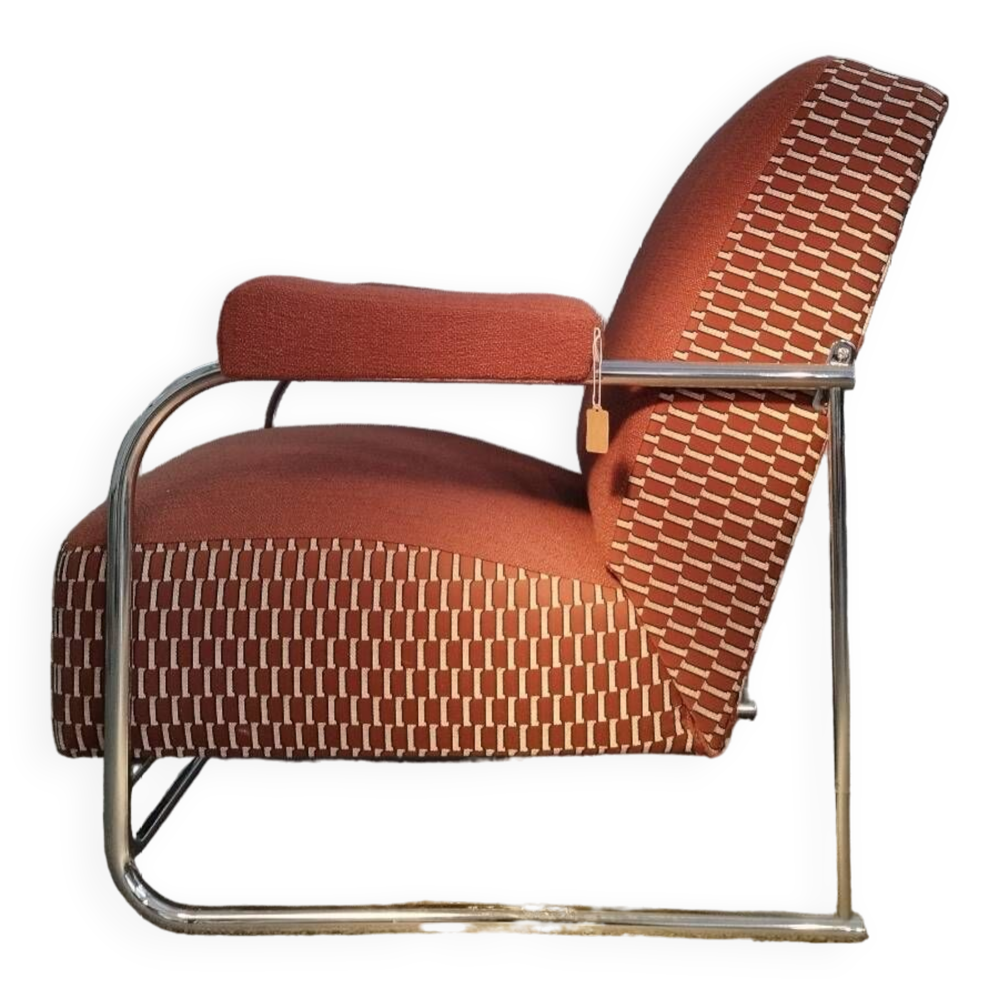 Tubular Bauhaus armchair