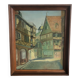 Rue de Colmar huile sur toile