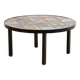 1960s glazed ceramic coffee table